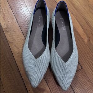 Rothy's Points 2 Platinum size 6.5